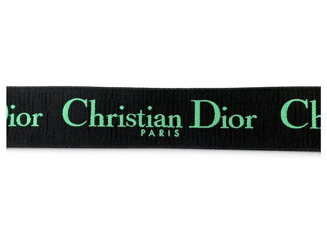 NEW CHRISTIAN DIOR CANVAS SHOULDER STRAP GREEN 82-122 SAC SHOULDER STRAP - view 6