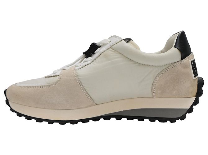 Sneakers Valentino Garavani VLTN Roller in nylon bianco - vista 2