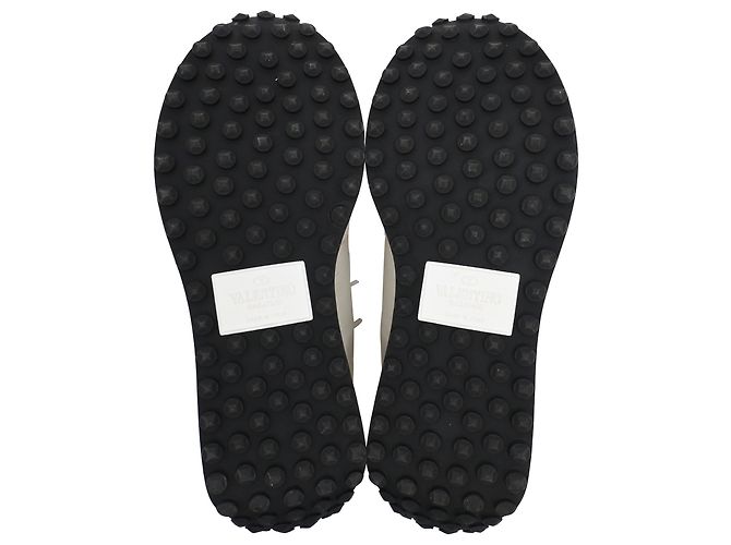 Sneakers Valentino Garavani VLTN Roller in nylon bianco - vista 9