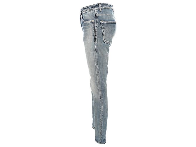Saint Laurent Slim Jeans in Hellblauem Denim - Ansicht 2