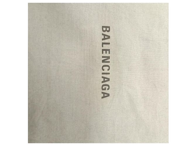 Borsa Ville Small Logo in pelle nera Balenciaga Nero - vista 9