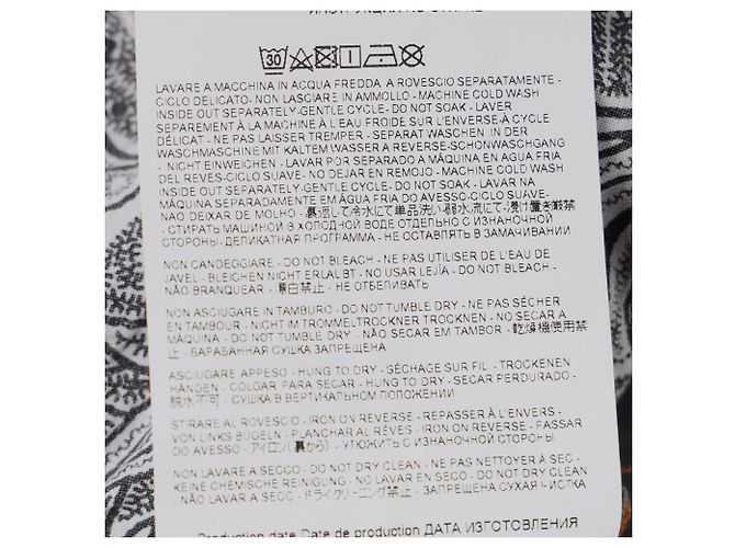 Jeans Etro con estampado Paisley en denim gris - vista 6