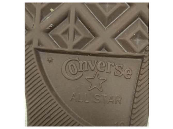 Comme Des Garcons Sneakers alte Comme des Garçons Play x Converse Chuck 70 in tela verde - vista 8