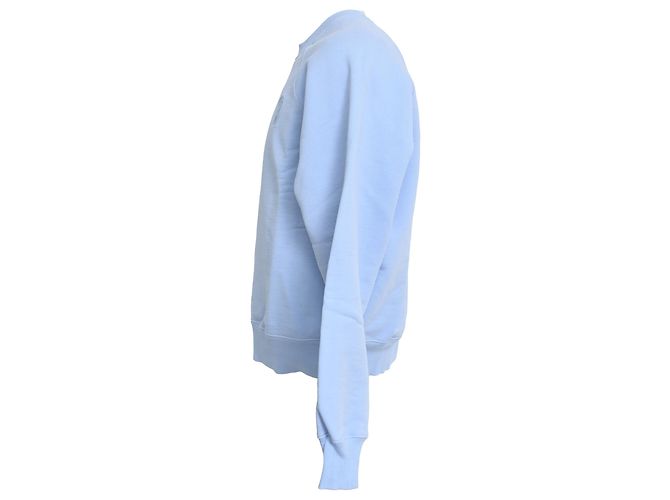 Ami De Cœur Sweatshirt aus blauer Baumwolle Ami Paris - Ansicht 2