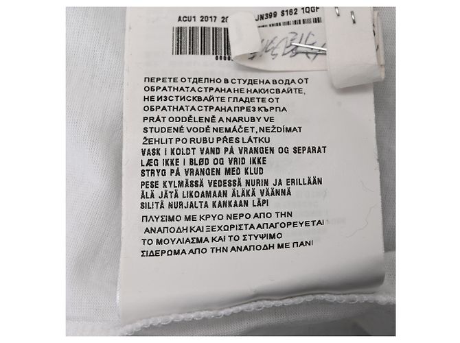 Camiseta de algodón con estampado gráfico Prada Blanco - vista 7