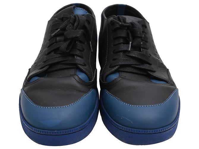 Sneakers Color-Block Loewe in pelle multicolore - vista 3