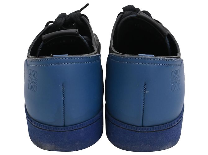 Sneakers Color-Block Loewe in pelle multicolore - vista 4