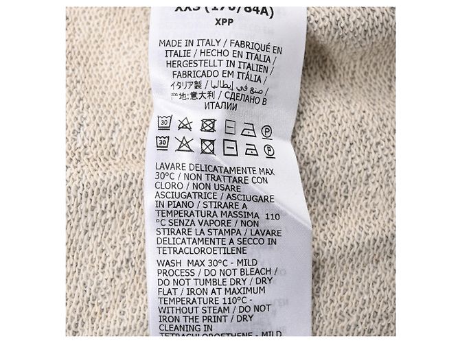 Alexander Mcqueen Graffiti Sweatshirt aus grauer Baumwolle - Ansicht 6