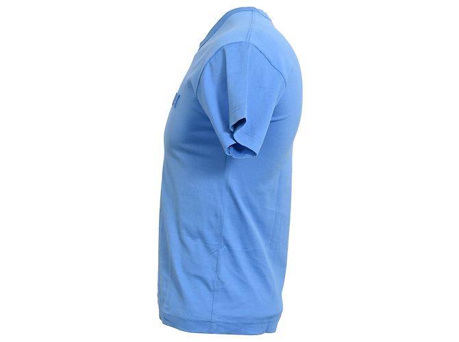 T-shirt Acne Studios con patch logo in cotone blu - vista 2