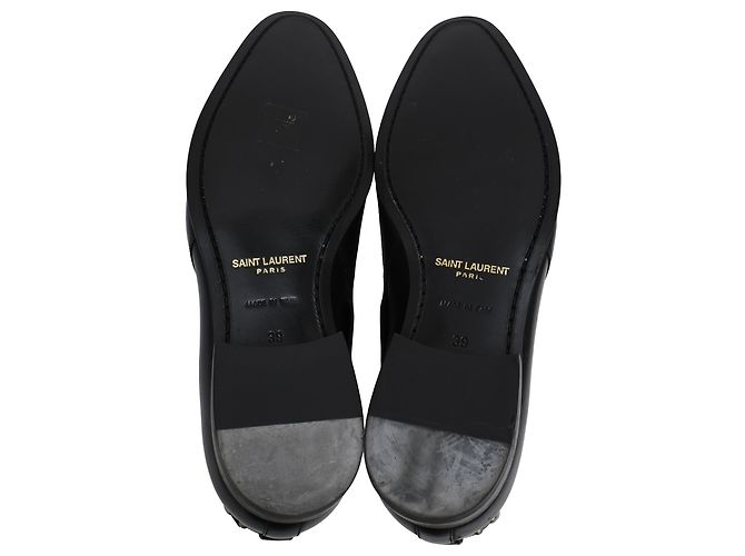 Stivaletti Jodhpur Saint Laurent in pelle nera con borchie Nero - vista 6