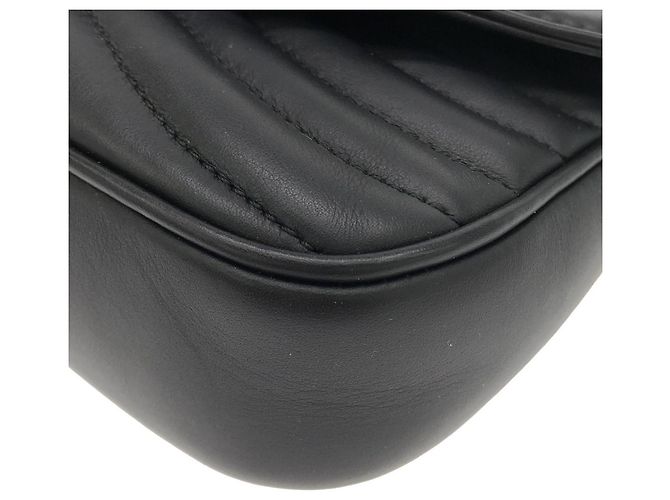 Borsa a tracolla Louis Vuitton Multi Pochette M56461 Nero - vista 3