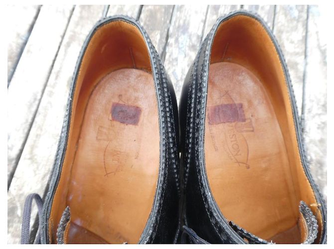 JM Weston Scarpe Richelieu J.M. Weston Pelle Nera Nero - vista 8