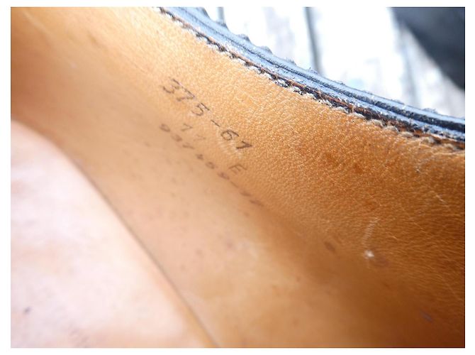 JM Weston Scarpe Richelieu J.M. Weston Pelle Nera Nero - vista 9