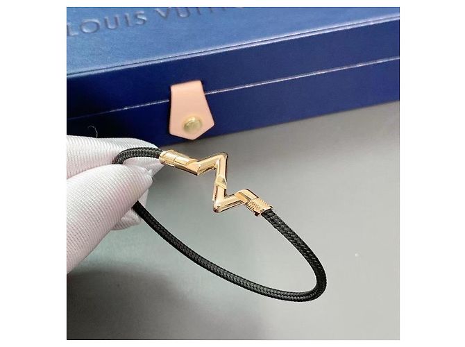Bracciale Louis Vuitton Volt V Invertita Nero - vista 2