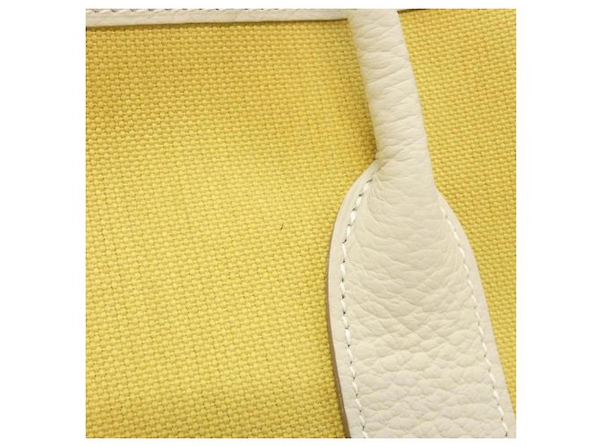 Hermès Borsa Hermes Garden Party 36cm Giallo - vista 4