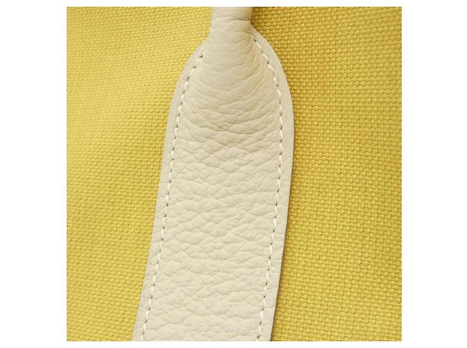Hermès Borsa Hermes Garden Party 36cm Giallo - vista 6