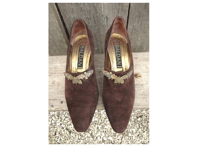 Scarpe con Tacco Baldan Vintage Marrone - vista 4