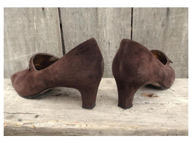Scarpe con Tacco Baldan Vintage Marrone - vista 5