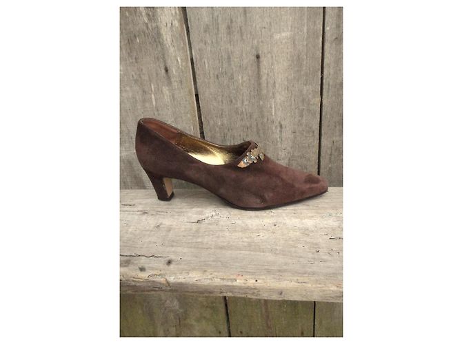 Scarpe con Tacco Baldan Vintage Marrone - vista 9