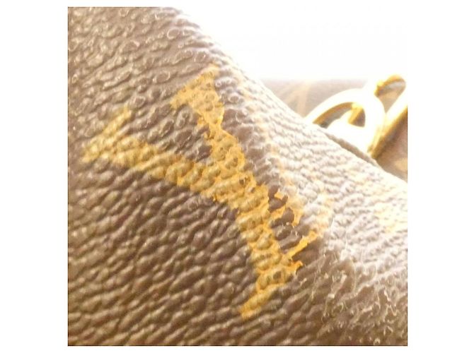 Borsa a Spalla Louis Vuitton Monogram Artsy MM Marrone Monogramma - vista 4