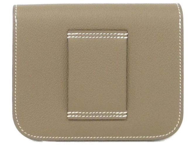 Portafoglio Hermès Constance Slim Bicolor Marrone Multicolore - vista 2