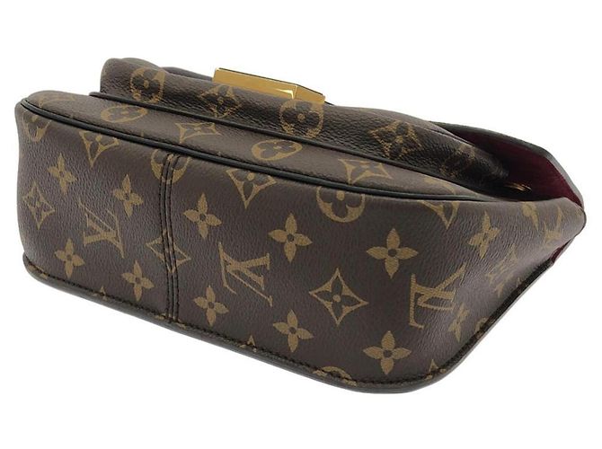 Borsa a Spalla Louis Vuitton Monogram Passy Marrone - vista 3