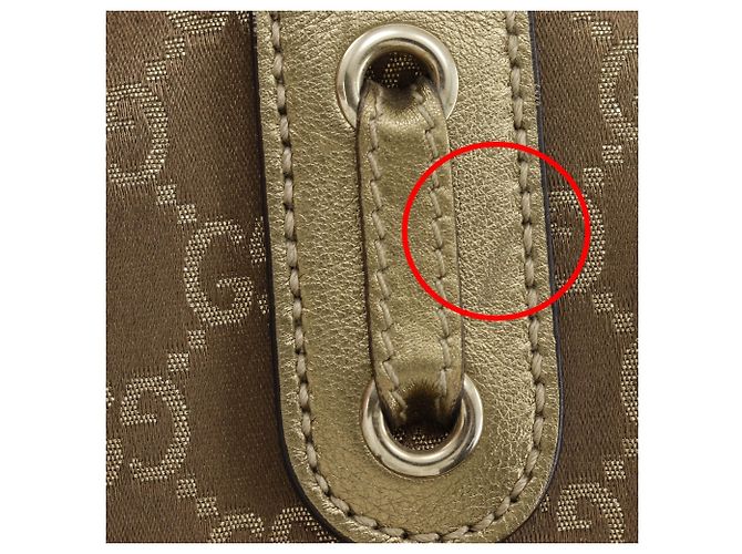 Borsa Tote Princy Gucci oro D'oro - vista 15
