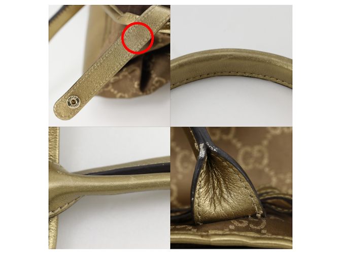 Borsa Tote Princy Gucci oro D'oro - vista 16