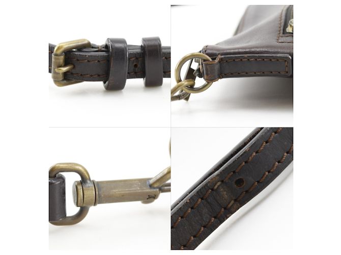 Pochette Shawny MM Louis Vuitton Borsa a Spalla Marrone - vista 13