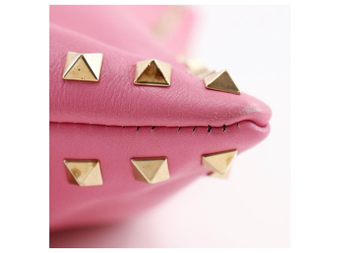 Clutch Valentino Rockstuds Rosa - vista 13