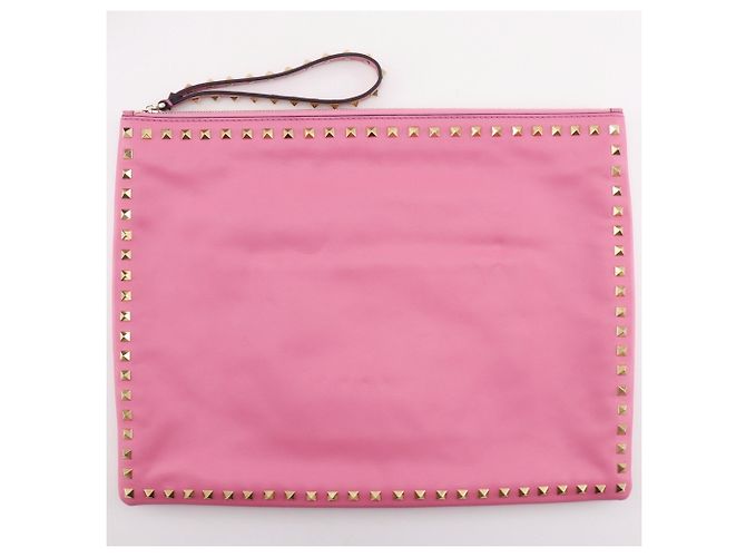Clutch Valentino Rockstuds Rosa - vista 17