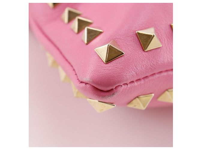 Clutch Valentino Rockstuds Rosa - vista 4