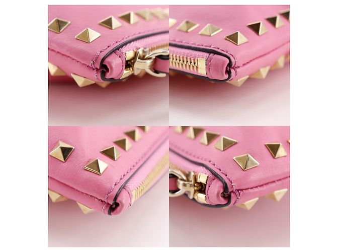 Clutch Valentino Rockstuds Rosa - vista 9