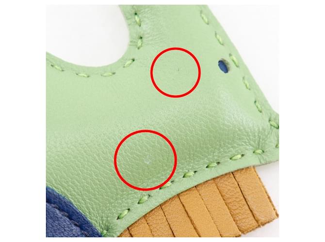 Hermès Hermes Rodeo Charm PM Blu Verde - vista 5
