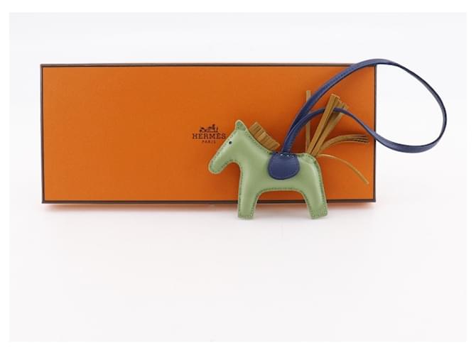 Hermès Hermes Rodeo Charm PM Blu Verde - vista 6