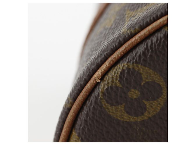 Borsa Louis Vuitton Papillon 26 Marrone Monogramma - vista 10