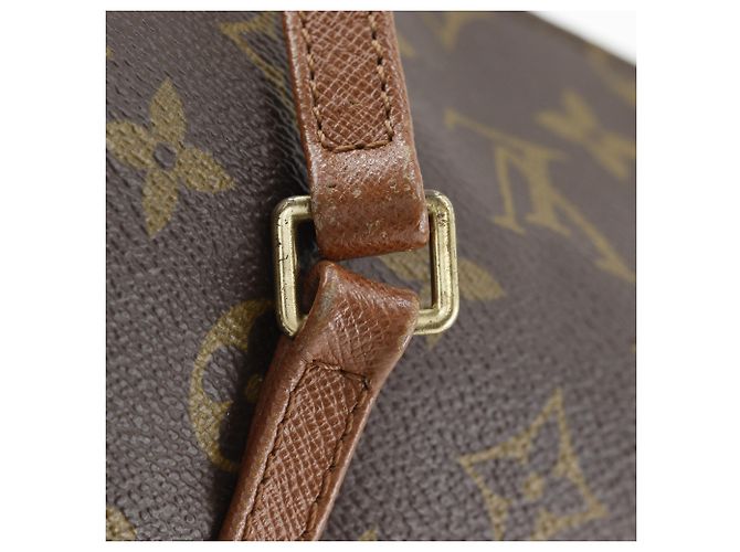 Borsa Louis Vuitton Papillon 26 Marrone Monogramma - vista 15