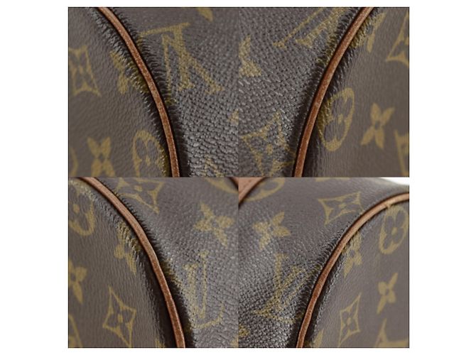 Borsa Louis Vuitton Papillon 26 Marrone Monogramma - vista 4
