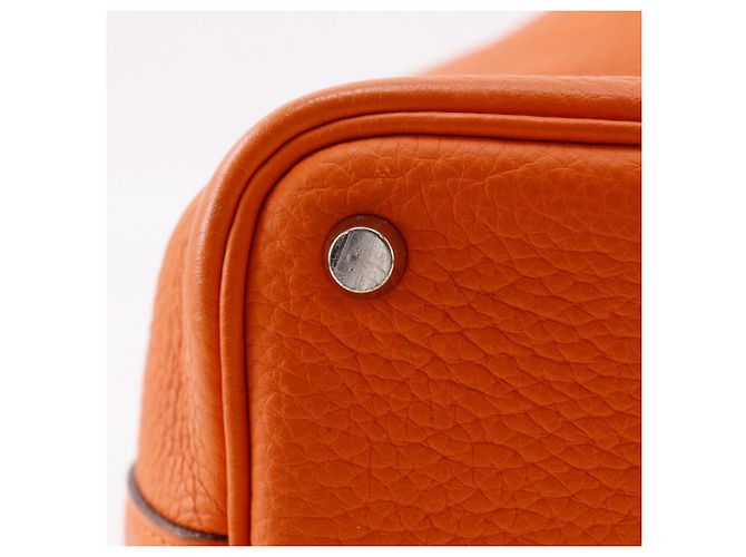 Hermès Hermes Picotin PM Handtasche Orange - Ansicht 13