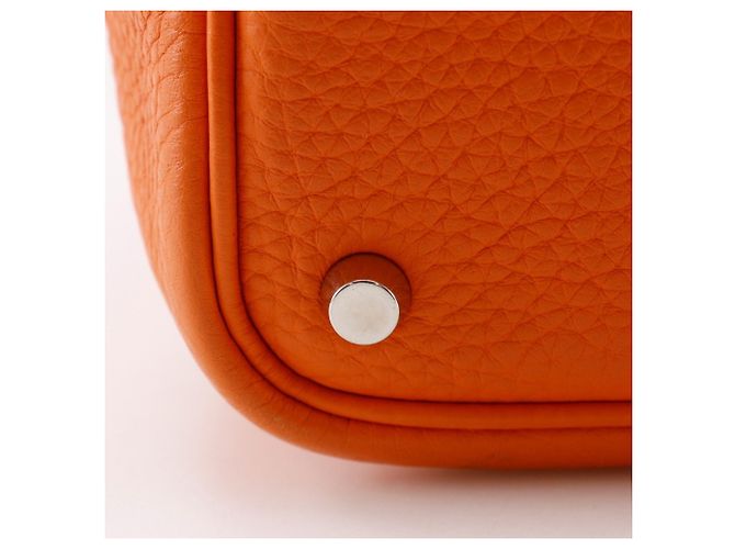 Hermès Hermes Picotin PM Handtasche Orange - Ansicht 15