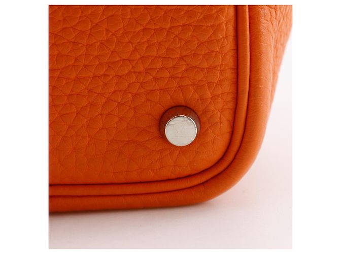 Hermès Hermes Picotin PM Handtasche Orange - Ansicht 16