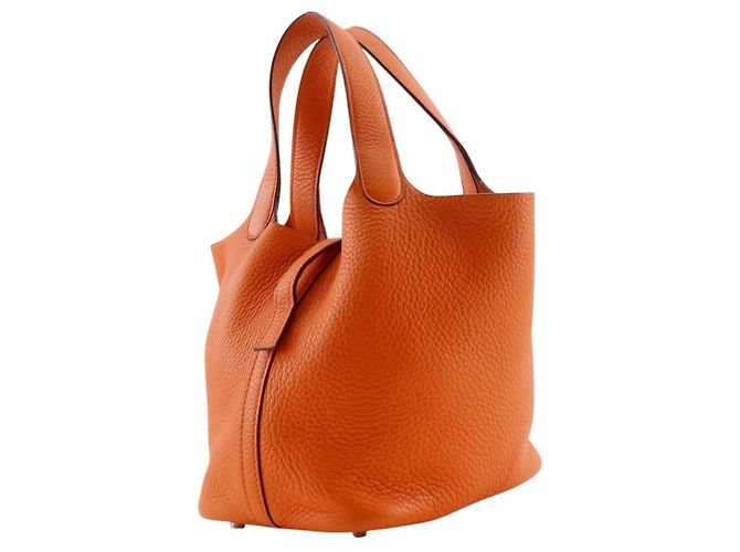Hermès Hermes Picotin PM Handtasche Orange - Ansicht 2