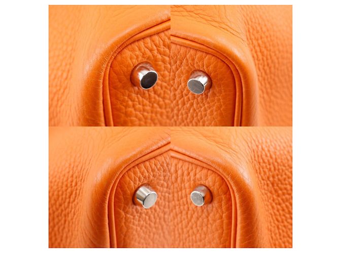 Hermès Hermes Picotin PM Handtasche Orange - Ansicht 4