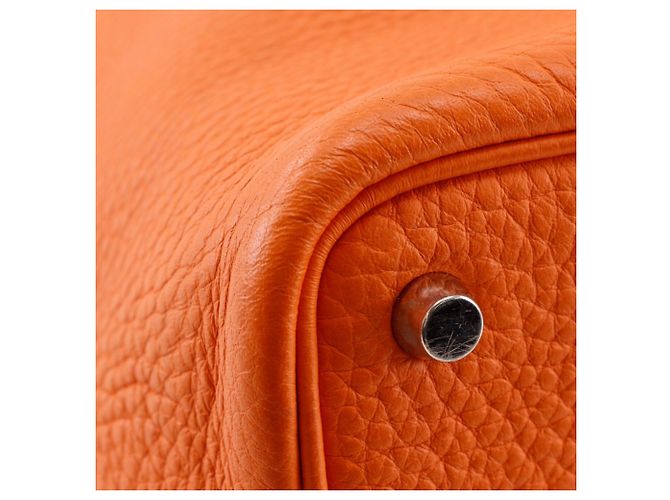 Hermès Hermes Picotin PM Handtasche Orange - Ansicht 7
