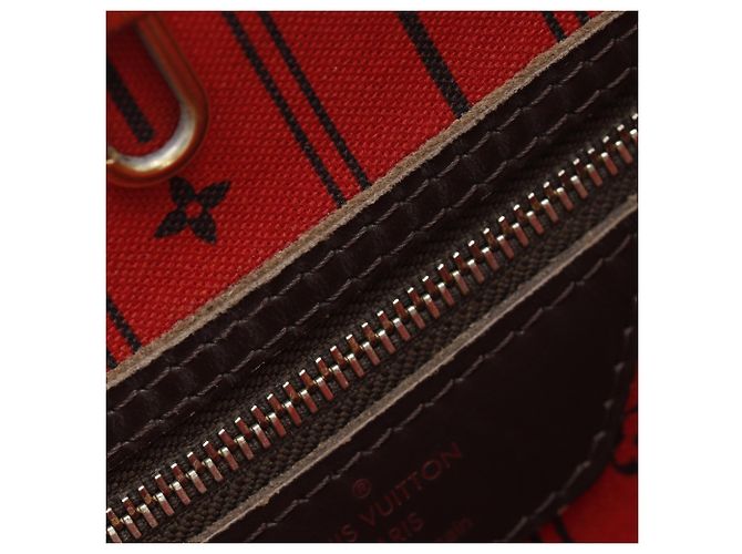 Louis Vuitton Neverfull MM Tote Bag Braun - Ansicht 10