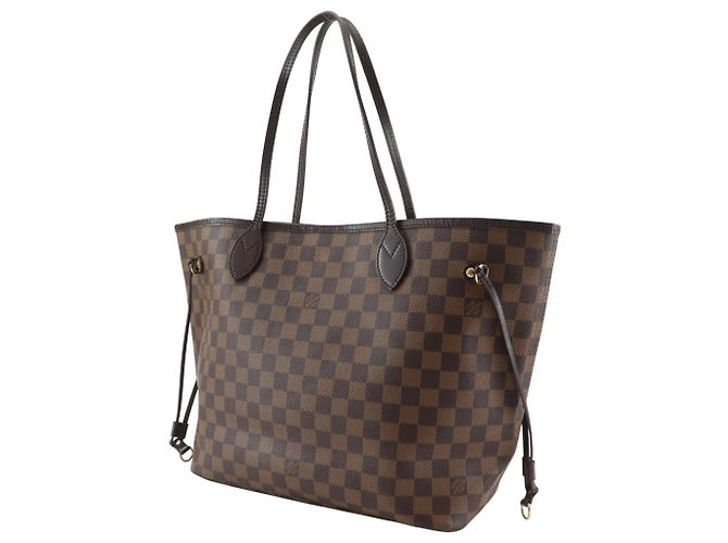 Louis Vuitton Neverfull MM Tote Bag Braun - Ansicht 2