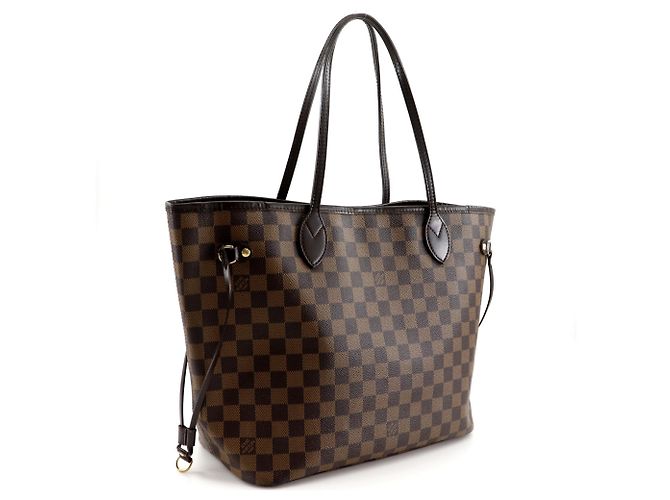 Louis Vuitton Neverfull MM Tote Bag Braun - Ansicht 3