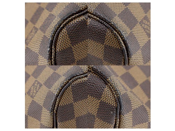 Louis Vuitton Neverfull MM Tote Bag Braun - Ansicht 4