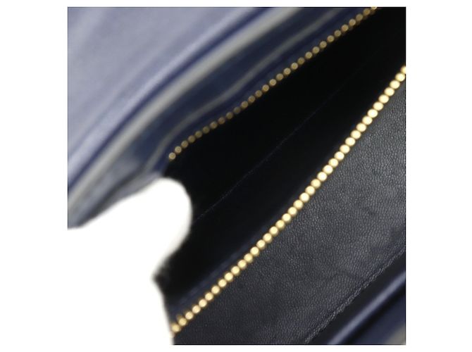 Borsa a tracolla con catena e borchie Valentino Garavani Blu navy - vista 5