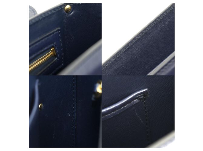 Borsa a tracolla con catena e borchie Valentino Garavani Blu navy - vista 7